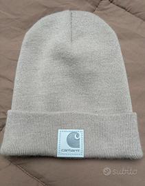Berretto watch cap Carhartt beige ottime stato