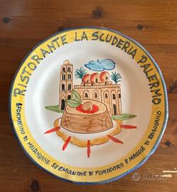 Piatto del buon ricordo Palermo