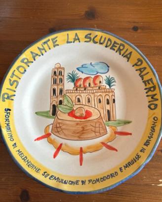 Piatto del buon ricordo Palermo