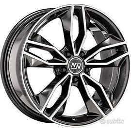 4 Cerchi MSW 71 17 pollici per VW Golf AUDI
