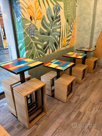 Tavoli e sedie per ristorante