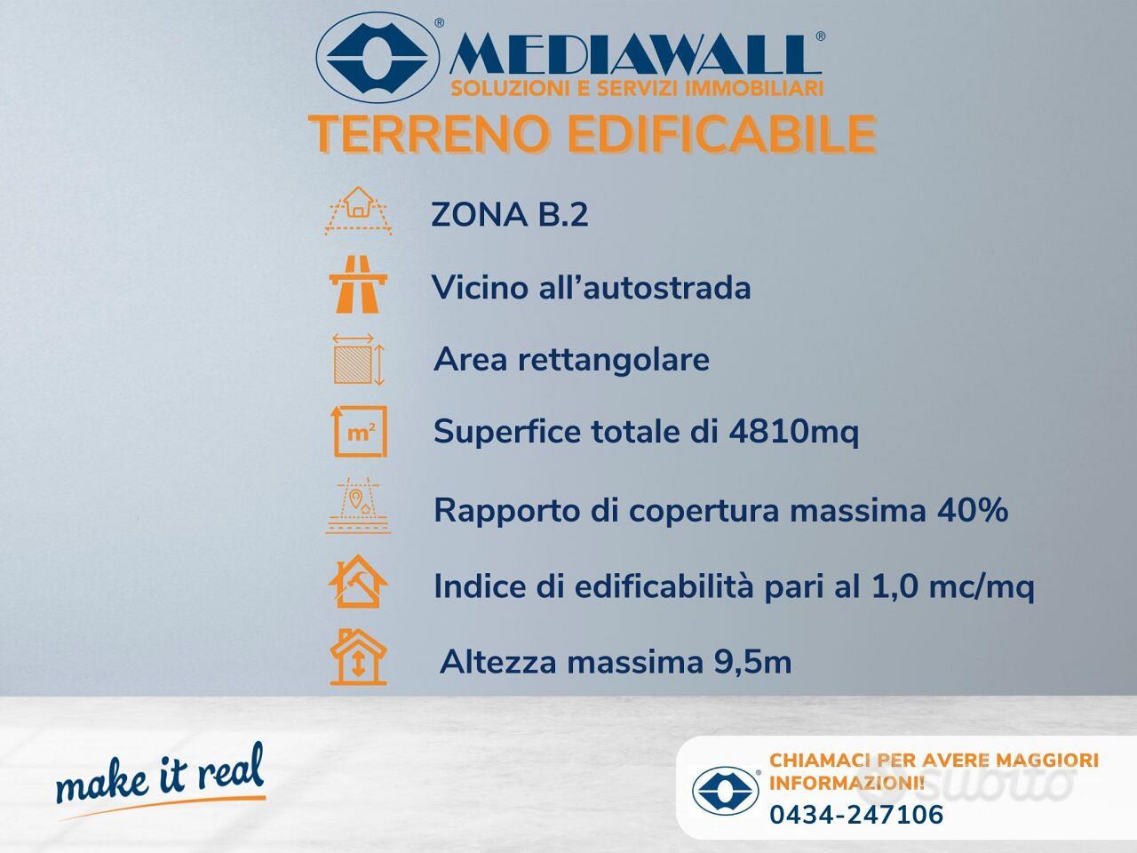 Terreno edificabile a Fiume Veneto - Vista 2