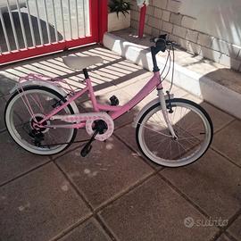 bicicletta bimba rosa 