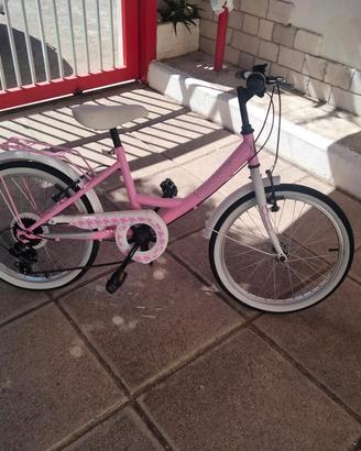 bicicletta bimba rosa 