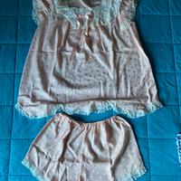 Pigiama fatto a mano rosa