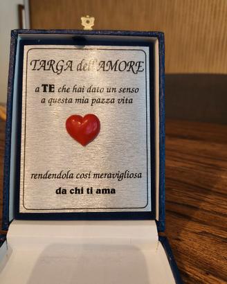 Targa dell'amore