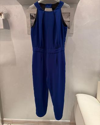 Tuta elegante blu