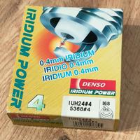 4 candele Denso Iridium Power IUH24 per Honda