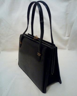 Borsetta vintage lucertola anni 70