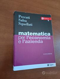 Matematica per l'economia e l'azienda 