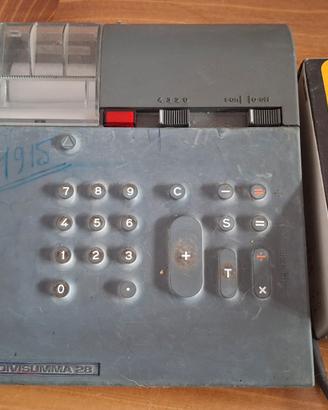 Calcolatrice Olivetti divisumma 28