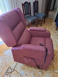 Poltrona  relax elettrica Slim Plus 2 motori