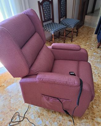 Poltrona  relax elettrica Slim Plus 2 motori