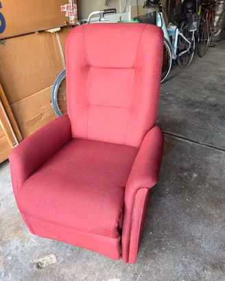 Poltrona relax elettrica alzapersona a 2 motori,