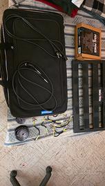 Pedaliera, alimentatore e cavi