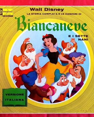 Disco LP Biancaneve colonna sonora Disney