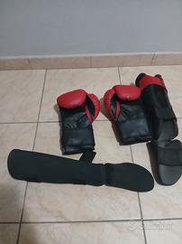Guantoni da Boxe e Paratibia 