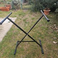 Supporto tastiera regolabile a X – pieghevole