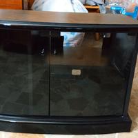 Mobiletto porta tv con vetri