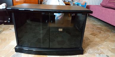 Mobiletto porta tv con vetri