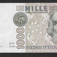 Italia - banconota  UNC da 1000 Lire Taglio spos