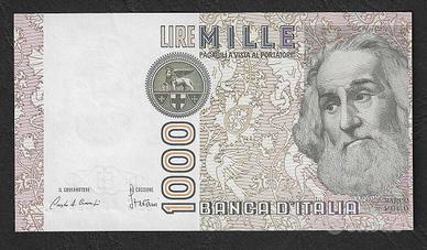 Italia - banconota  UNC da 1000 Lire Taglio spos
