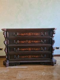 TRITTICO  CAMERA DA LETTO Comò e 2 comodini