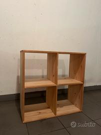 Libreria in legno 4 vani
