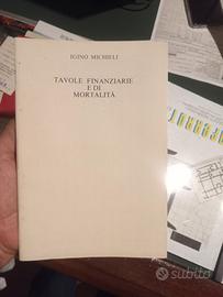 Tavole finanziarie e di mortalità 