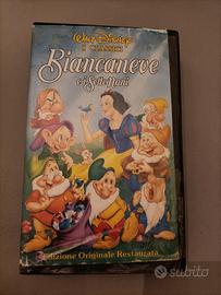 VHS originale Walt Disney "Biancaneve e i 7 nani"