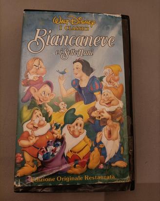 VHS originale Walt Disney "Biancaneve e i 7 nani"