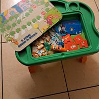 lisciani Carotina Tavolino con più giochi