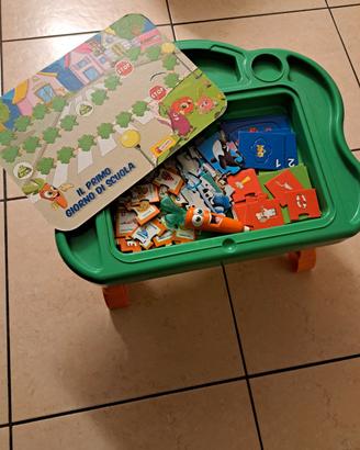 lisciani Carotina Tavolino con più giochi