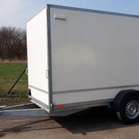 Rimorchio furgonato  da 750 - 1300 - 2000 Kg.