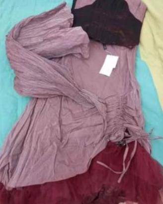 Abito da cerimonia fatto di fibra d acciaio inox