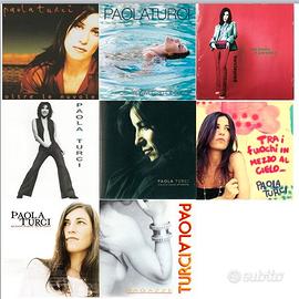 8 cd  paola turci in sotck  o anche singolarmente