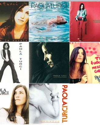 8 cd  paola turci in sotck  o anche singolarmente