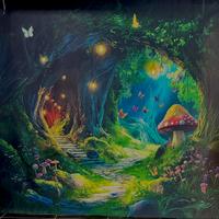 Scenografia fondale di carnevale