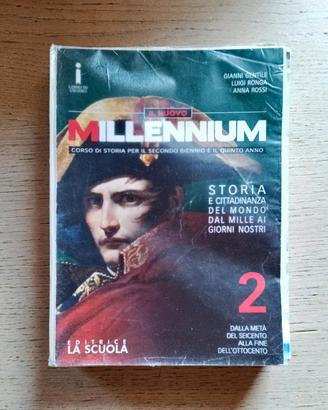 Millennium vol. 2 - libro di testo di storia 