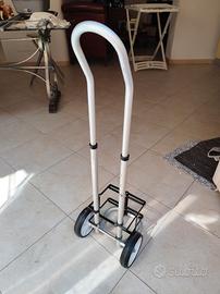 carrello portabombola ossigeno medicale