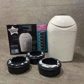 Cestino per pannolini Tommee Tippee + 3 ricariche