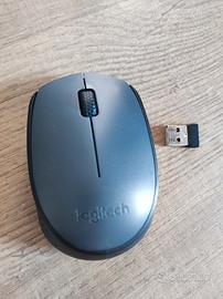 Mouse Logitech m170 wireless grigio. Ambidestro