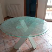 tavolo in cristallo