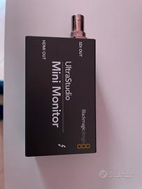 Blackmagic ultra studio mini monitor