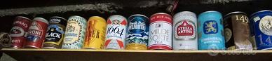 Collezione lattine birra