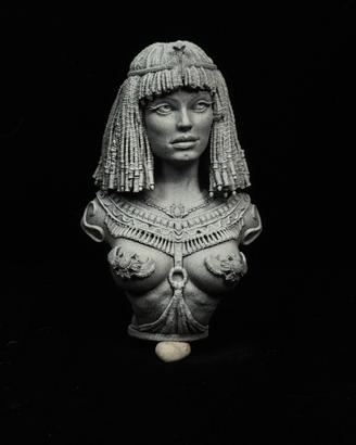 Miniatura Busto Nefertiti - Stampa Resina 3D