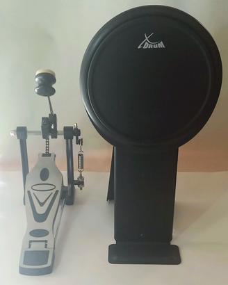 Pad Cassa XDrum + Pedale Singolo come nuovi