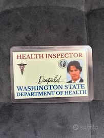 Prop Replica Tesserino Health Inspector Diepold