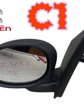 SPECCHIETTO RETROVISORE SINISTRO CITROEN C1 1° Se