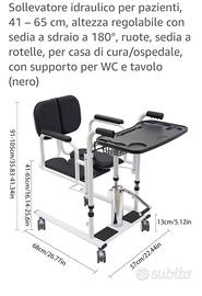 Sollevatore per persone allettate